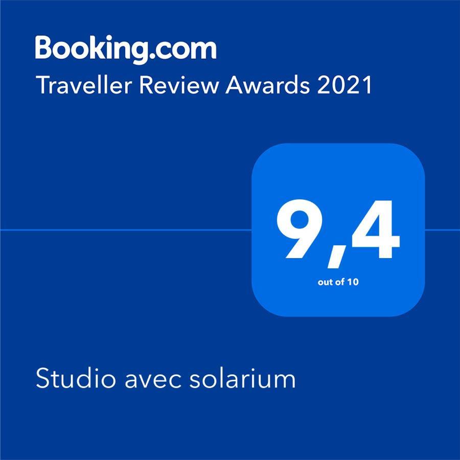 Studio avec solarium Bourg-Saint-Maurice Esterno foto