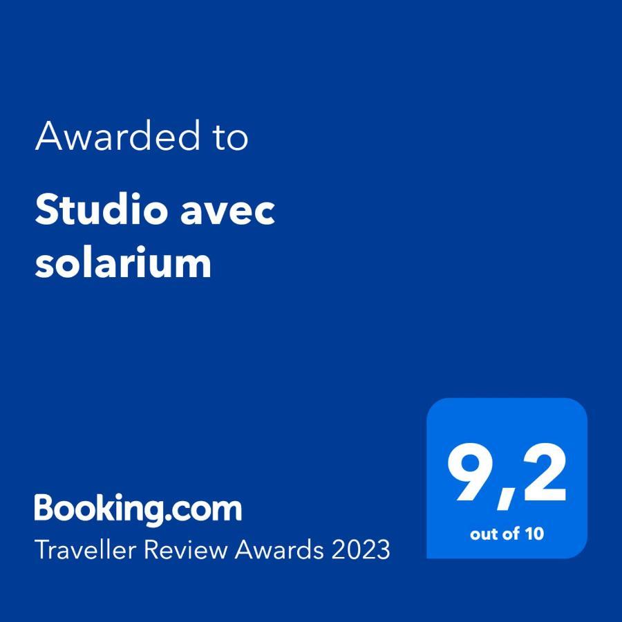 Studio avec solarium Bourg-Saint-Maurice Esterno foto